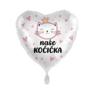 ALBI Balónek fóliový Naše kočička