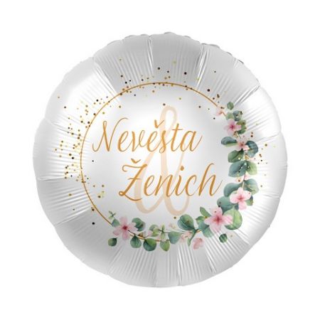 ALBI Fóliový balónek Nevěsta a ženich
