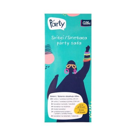ALBI Svítící párty sada 42 ks