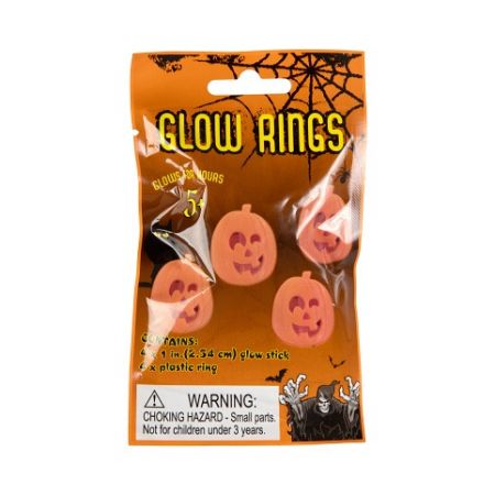 ALBI Svítící prstýnky Dýně 4 ks