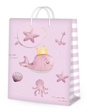 ALBI L - narození holčičky růžová veleryba