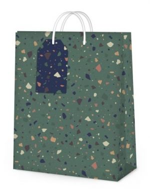 ALBI L - zelené terrazzo