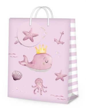 ALBI M - narození holčičky růžová veleryba