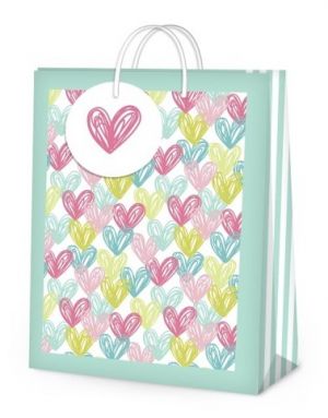 ALBI M - pastelová srdíčka