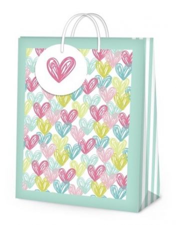 ALBI M - pastelová srdíčka