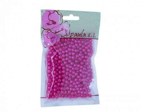 Korálky 6mm armatové plastové 50 g