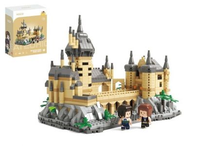 Stavebnice mini KOCO Magický hrad plast 1132ks v krabičce 15x20x8cm