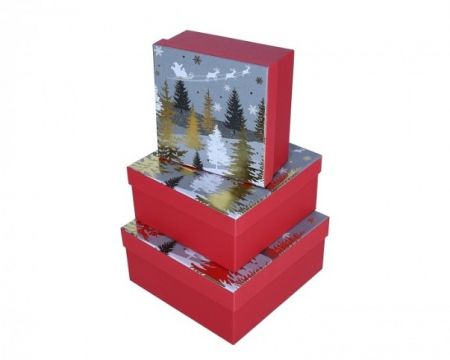 Dárkové krabice vánoční <br />