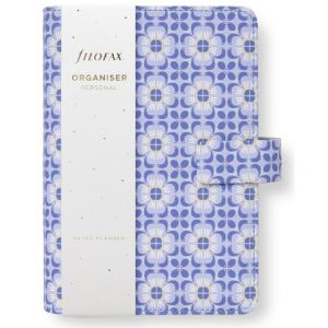 Filofax, Diář Mediterranean, Osobní, modrá 2026