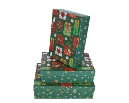 Dárkové krabice vánoční dárky malá