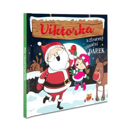 ALBI Personifikovaná vánoční knížka pro Viktorku