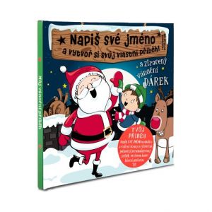 ALBI Modrá Personifikovaná vánoční knížka bez jména (pro kluka)