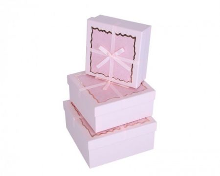 Dárková krabička Růžová elegance sada velká