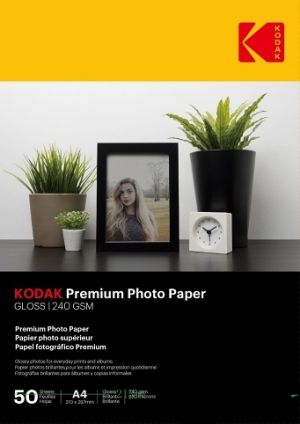 Kodak Premium lesklý fotopapír 240 g A4 50ks