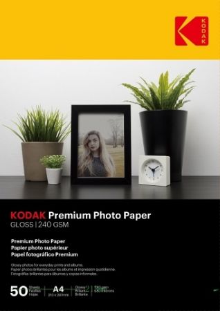 Kodak Premium lesklý fotopapír 240 g A4 50ks