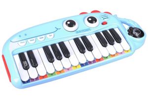 Bontempi Klavír elektronický modrý 30 cm