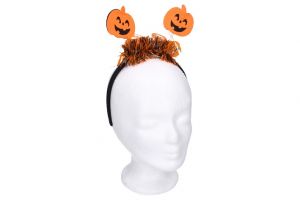 Set karneval - čelenka s ozdobou dýně