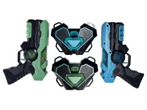 Laser game 2 pistole 2 vesty 20 cm