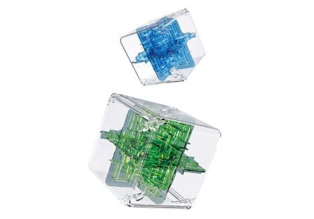 Bludiště 3D kostka 9cm