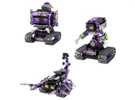 IM.Master Stavebnice robot s čepicí 3v1 RC na dálkové ovládání 17x16,6x20,6 cm