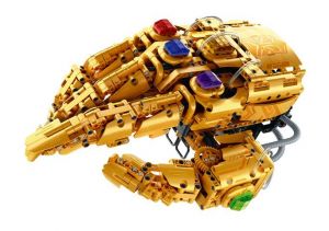 IM.Master Stavebnice hydraulická ruka žlutá 4x18,4x39 cm