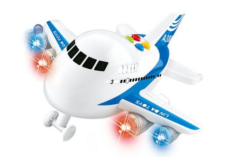 Letadlo na setrvačník s efekty 22 cm