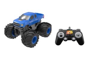 Ford F-150 Raptor Monster Truck plavací modrý RC na dálkové ovládání 20 cm