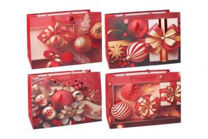 Dárková taška L 30x38,5x11 cm VÁNOCE