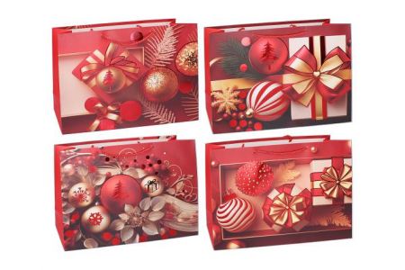 Dárková taška L 30x38,5x11 cm VÁNOCE