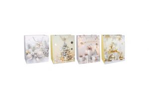 Dárková taška S 18x24x8,5 cm VÁNOCE