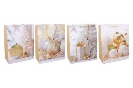 Dárková taška L 30x40x12 cm VÁNOCE