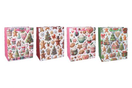 Dárková taška L 31x42x12 cm VÁNOCE