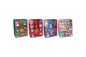 Dárková taška S 18x23x8 cm VÁNOCE