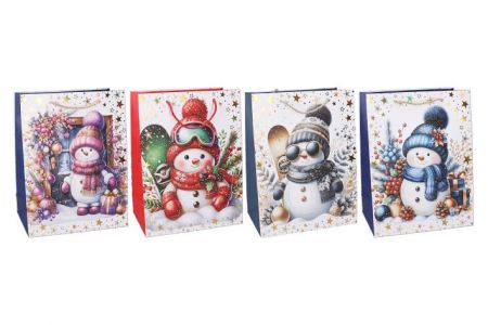 Dárková taška L 31x42x12 cm VÁNOCE