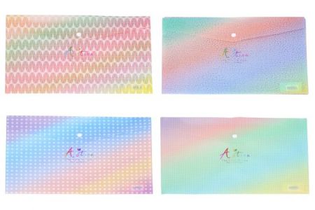 Složka s drukem 33x23 cm - Barevná