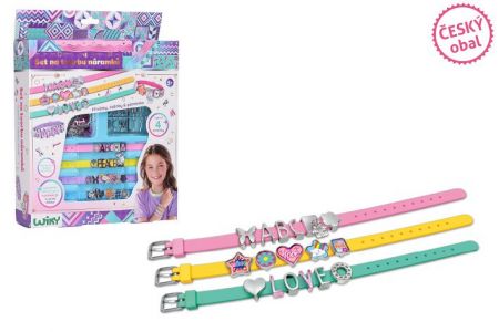 Tvorba náramků s písmeny - český obal