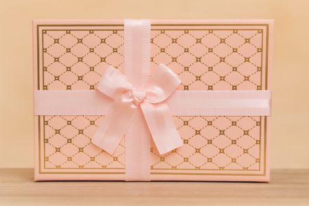 Dárková krabička růžová velká