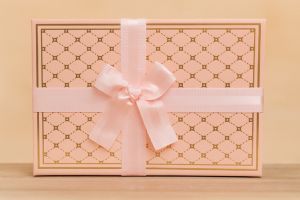 Dárková krabička růžová malá