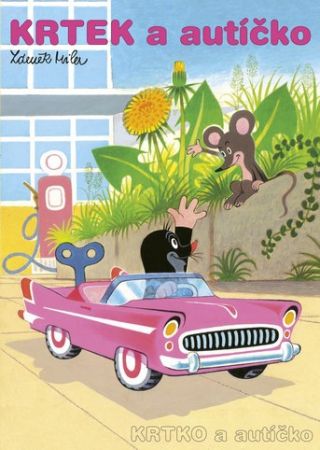 Omalovánky Krtek a autíčko A4