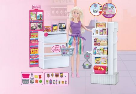 Panenka prodavačka 30 cm