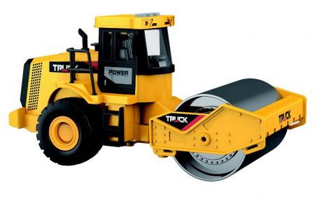 Auto stavební válec na setrvačník s efekty 25 cm