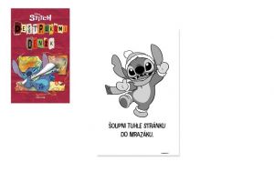 Destrukční deník Stitch 13x20cm