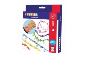 Kreativní sada Náramky z korálků v krabičce 18x21x4cm