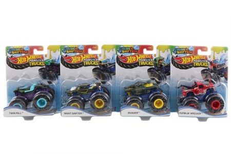 Hot Wheels Monster trucks color HGX06