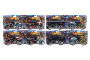 Hot Wheels Monster trucks demoliční duo FYJ64