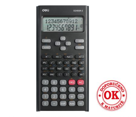 Kalkulačka vědecká DELI ED240SR-2