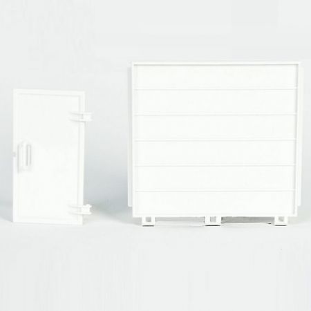 -BRUDER 43588 BÍLÉ DVEŘE PŘEPRAVNÍKU NA KONĚ NÁHRADNÍ DÍL - DOPLNĚK