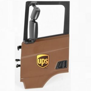 -BRUDER 44507 DVEŘE SCANIA LEVÉ, HNĚDÉ NÁHRADNÍ DÍL - DOPLNĚK