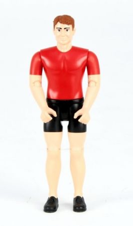 -BRUDER 46095 FIGURKA MUŽ ČERV.  TRIČKO NÁHRADNÍ DÍL - DOPLNĚK