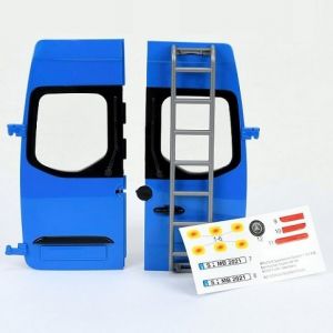 -BRUDER 46285 ZADNÍ MODRÉ DVEŘE PRO 2684 NÁHRADNÍ DÍL - DOPLNĚK